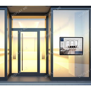 Window Lightbox 1 Column - A1 Black Landscape x 1