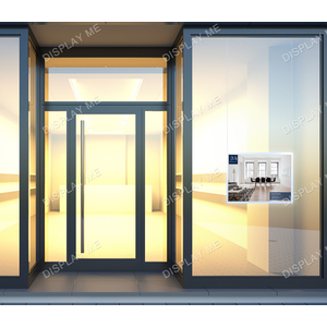 Window Lightbox 1 Column - A2 Silver Landscape x 1