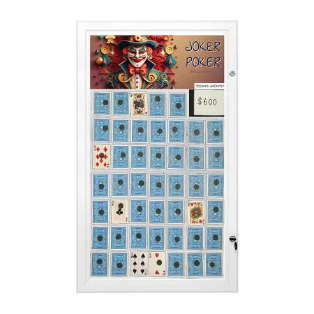 Joker Poker Board - Silver