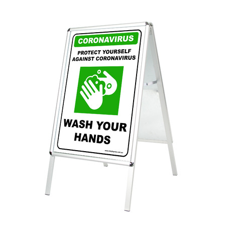 COVID-19 A1 A FRAME - Posters Included