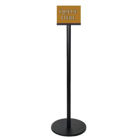 Black Ezi Pole Euro Clip Landscape A5
