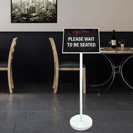 A3 Landscape White Mod Ezi Poster Stand