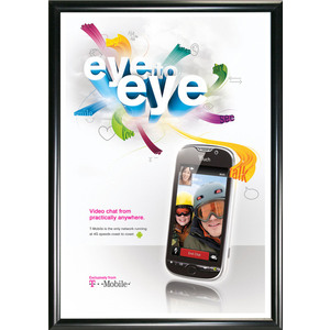 Black A4 Combo Snap Frame