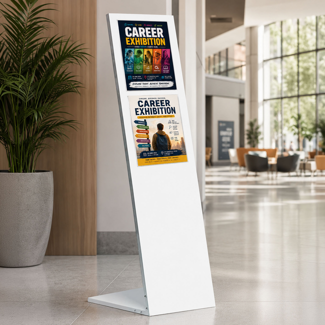 Mod Info Dislay White - 2 x A4 Sign 