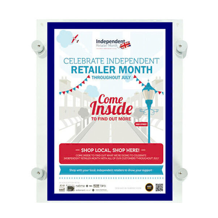 A2 Magsmart Stand Off Portrait Frame