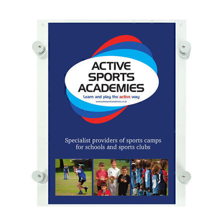 A3 Magsmart Stand Off Portrait Frame