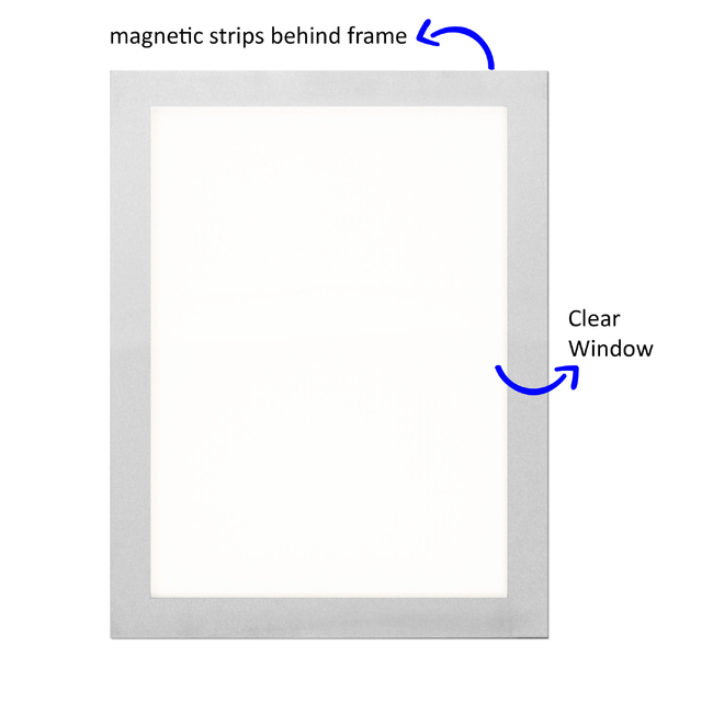 Silver A3 Magnetic Cover