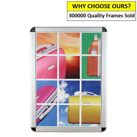 A3 Round Cornered Snap Frame