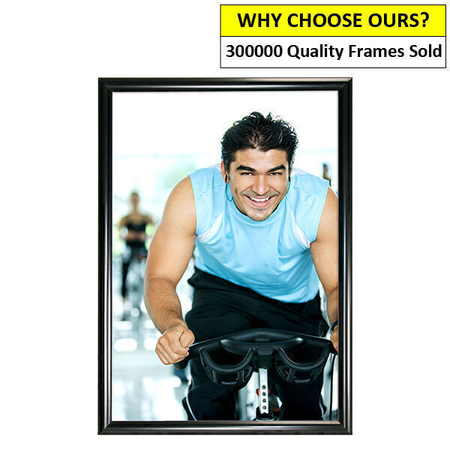 A3 Black Snap Frame