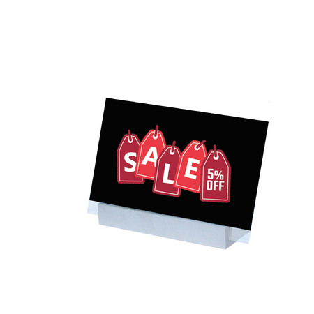 Aluminium Landscape A8 Angled Sign Holder