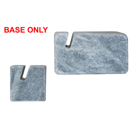 Small Angled Stone Base