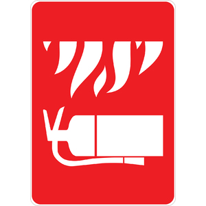 PRINTED ALUMINUM A3 SIGN - Fire Precautions Sign