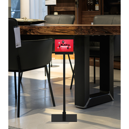 Sign and Poster Stand A7 Landscape on 385mm pole
