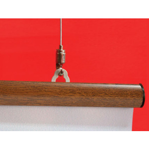 Dark Wood Snap Hanger 594mm - A1