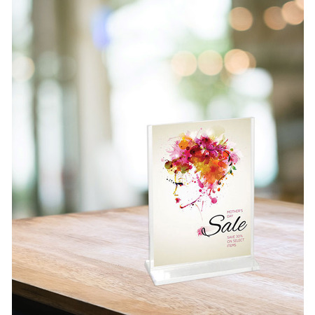 A6 Premium Sign Holder 6mm Base