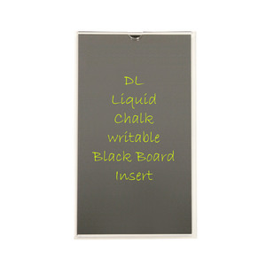 DL Liquid Chalk Black Board Insert