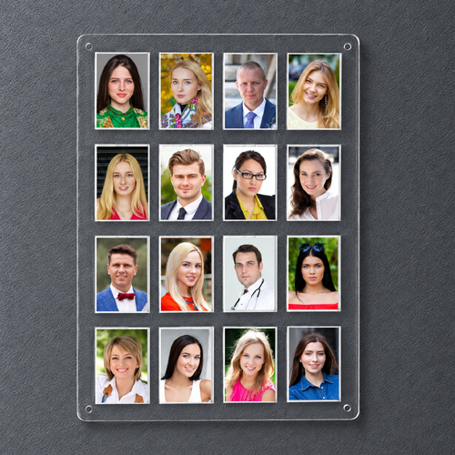 Update Board Clear holds 16 4x6 Inch