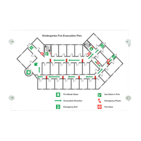 Fire Evacuation Insert Journey Frame