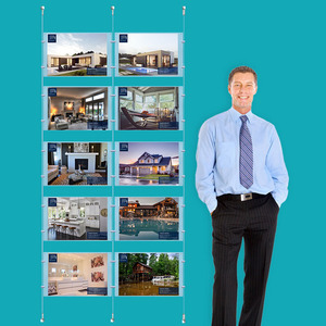 Wall Cable System  2 Column 10 x A3 Landscape