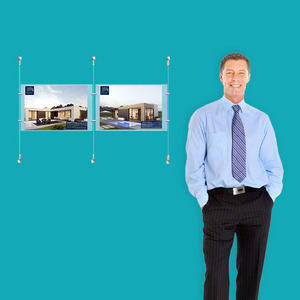 Wall Cable System  2 Column 2 x A3 Landscape