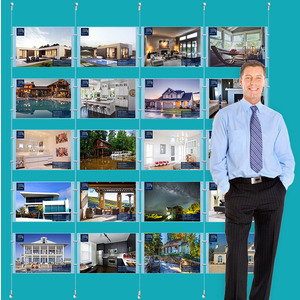 Wall Cable System  4 Column 20x A3 Landscape