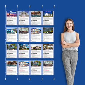 Wall Cable System  4 Column 16 x A4 Portrait