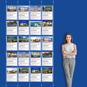 Wall Cable System  4 Column 20 x A3 Portrait