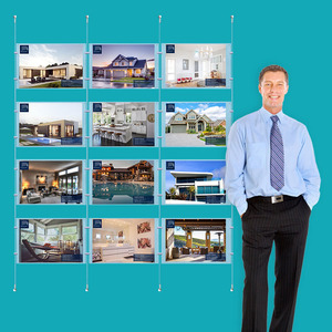 Wall Cable System  3 Column 12 x A3 Landscape