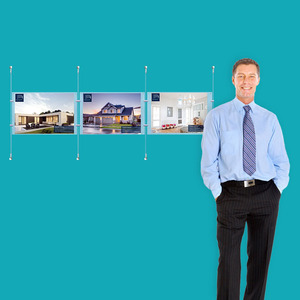 Wall Cable System  3 Column 3 x A3 Landscape