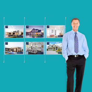 Wall Cable System  3 Column 6 x A3 Landscape