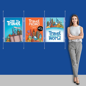 Wall Cable System  3 Column 3 x A2 Portrait