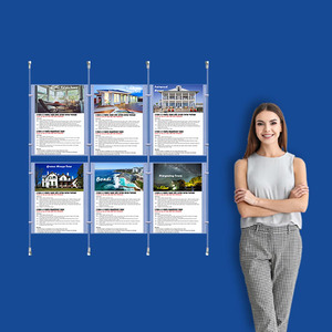 Wall Cable System  3 Column 6 x A3 Portrait