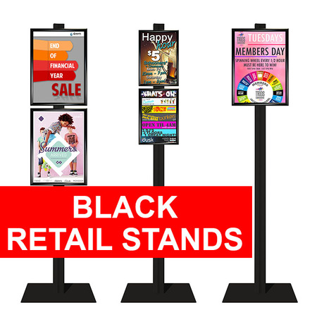 Black Retail Stands