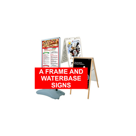 A Frames and Pavement Signs