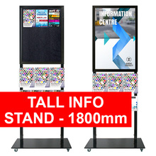 Tall Info Stand - 1800mm