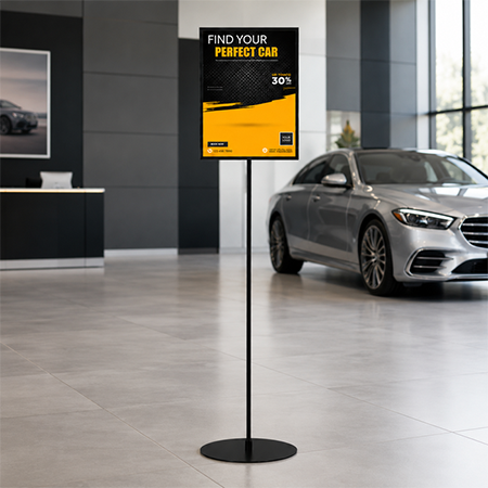 Tall Floor Poster Stands category