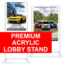 Acrylic Lobby Stands