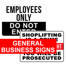 General Business Signs 