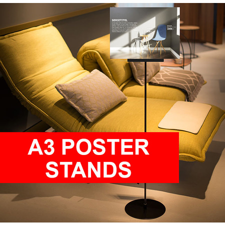 A3 Poster Stands