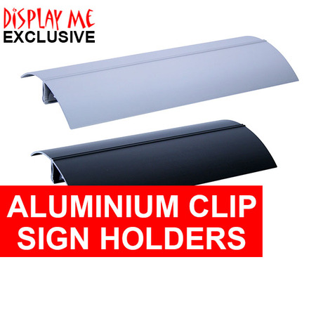 Aluminum Clip Sign Holder
