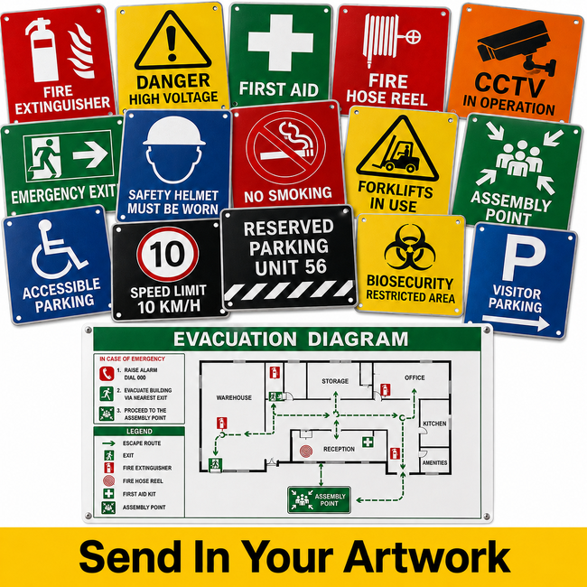 Aluminium Signs Custom