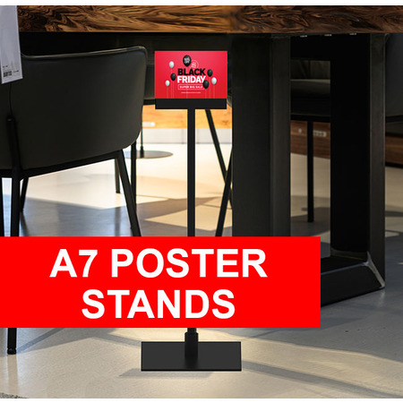 A7 Poster Stands