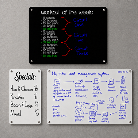 Glass Writing Boards category