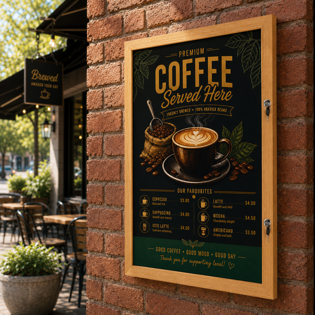 Lockable Outdoor Frames