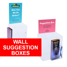 Wall Suggestion Boxes