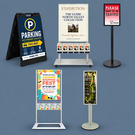 POSTER STAND - SIZE category