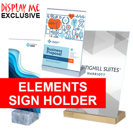 Elements Sign Holders