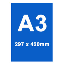 A3 Printed Metal Signs
