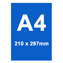 A4 Printed Metal Signs
