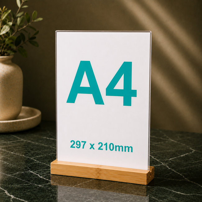 A4 Sign Holders